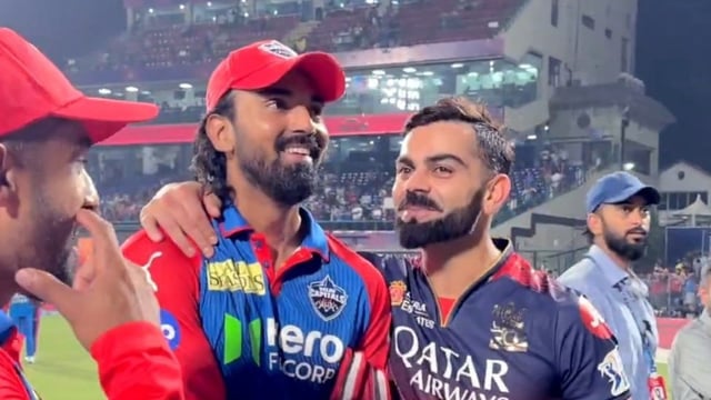 Virat Kohli and KL Rahul share great camaraderie both on and off the field.