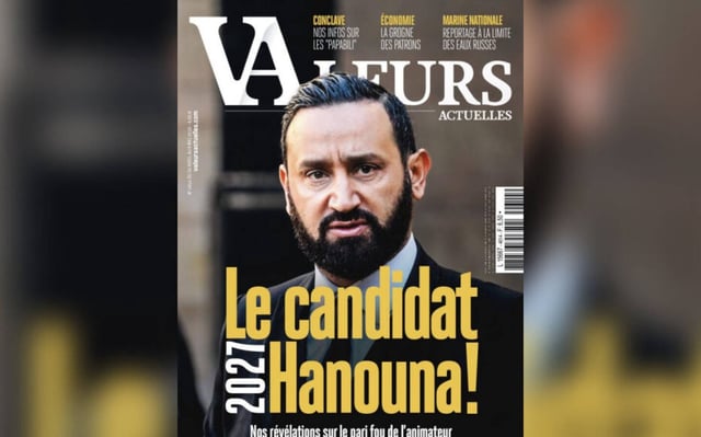 La une de l'hebdomadaire, datée du mercredi 30 avril 2025.