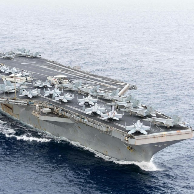 Der Flugzeugträger USS Harry S. Truman