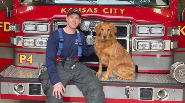 Kansas City Firefighter Paramedic Graham Hoffman, 29. (Kansas City Fire Department)