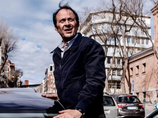El actor Luis Callejo en Apagón.