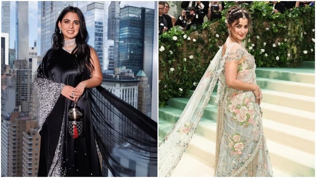 From Isha Ambani to Alia Bhatt: Iconic Met Gala fashion moments ft. Indian celebs