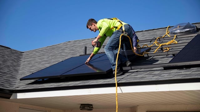 More than half of new homes being built in England do not have solar panels installed, the Local Government Association said. Image: Raze Solar / Unsplash