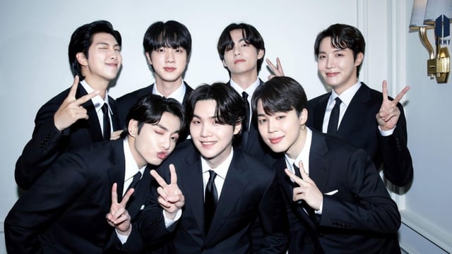 BTS members made their debut together in 2013.