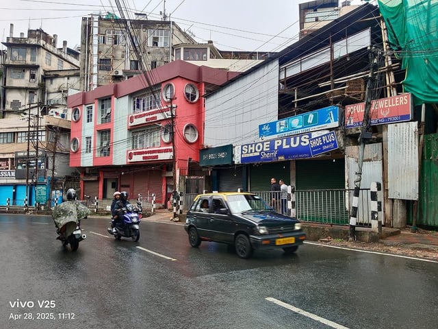 Shillong shuts down