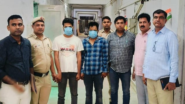 Abhishek Jain was arrested on April 18, and Sachin Jain was picked up soon after. (HT Photo)