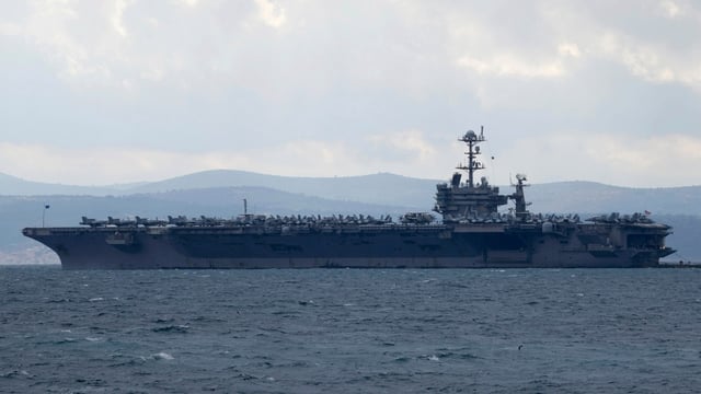 Der Flugzeugträger USS Harry S. Truman.