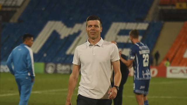 El entrenador del Tomba, Esteban Solari se retiró muy conforme con el rendimiento de sus dirigidos. 