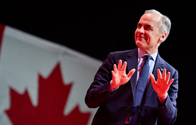 Canada's Prime Minister Mark Carney attends an event at the Liberal Party election night headquarters in Ottawa, Ontario, Canada April 29, 2025. REUTERS/Jennifer Gauthier