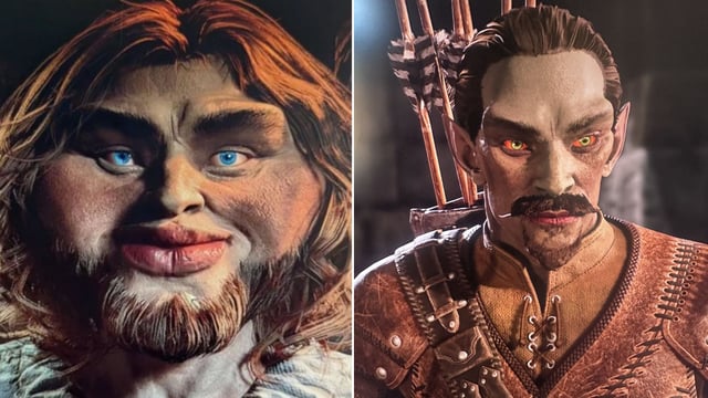Character creations from the Oblivion remaster, posted to X in April, 2025.