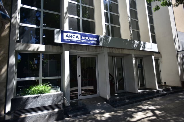 Arca. Dirección Regional Aduanera Central Córdoba. (Pedro Castillo / La Voz).
