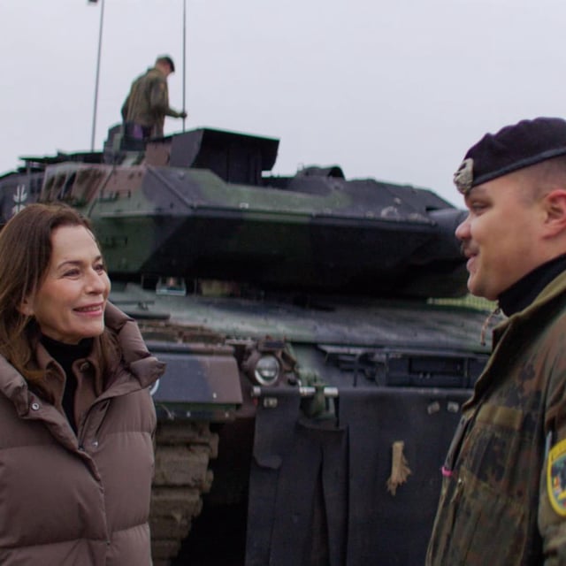 Anne Will besucht die Militärsiedlung Rukla in Litauen. Einer, der Orte, an dem die Bundeswehr die Brigade Litauen aufbauen wird.