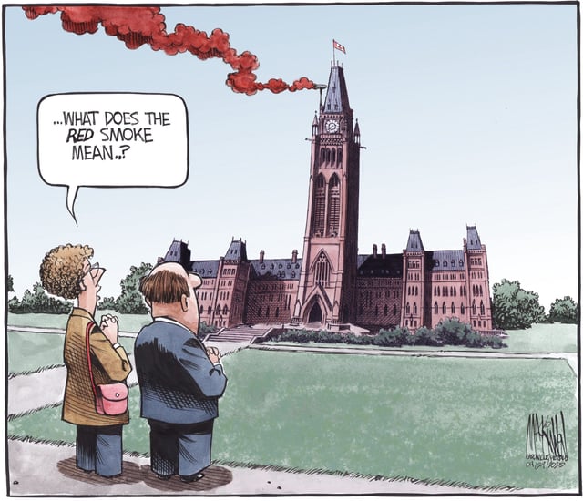  Bruce MacKinnon’s cartoon for April 29, 2025.