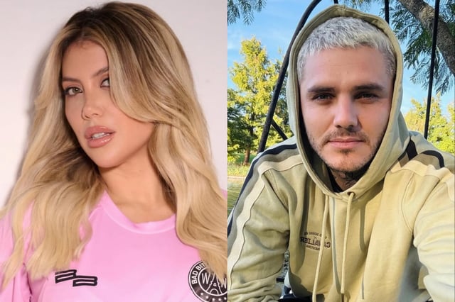 Wanda Nara explotó contra Mauro Icardi luego de que el futbolista incumpliera la disposición de la Justicia durante el encuentro con sus hijas (Foto: Instagram @wanda_nara / @mauroicardi)