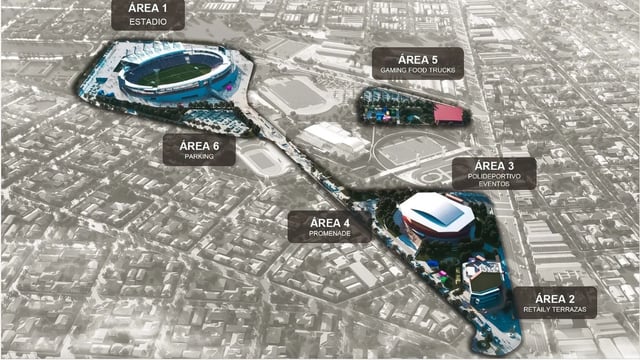 Así es el proyecto de remodelación del Estadio José María Minella