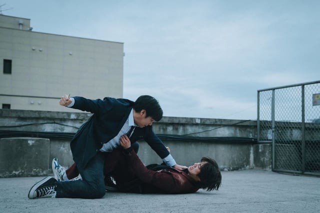 A still from "Weak Hero: Class 2" is seen in this image provided by Netflix. (PHOTO NOT FOR SALE) (Yonhap)