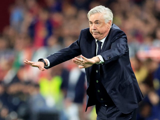 Carlo Ancelotti no será DT de la Selección de Brasil. Foto: REUTERS/Borja Suarez