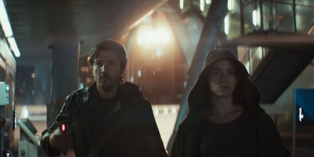 Diego Luna and Adria Arjona in Andor Season 2 