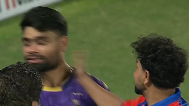 A clip of Kuldeep Yadav slapping Rinku Singh has gone viral online