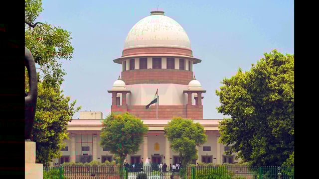 The Supreme Court ruling came on a reference to the constitution bench by a three-judge bench on the court’s powers in January this year (HT File Photo)