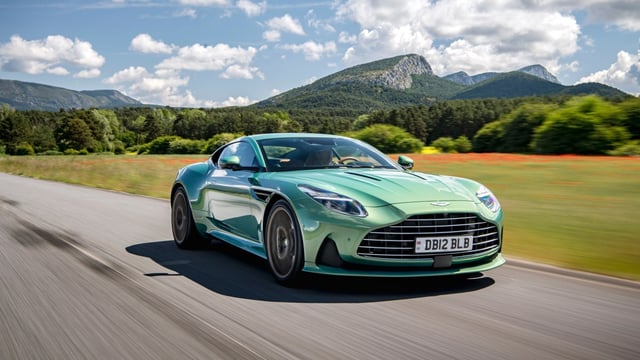 Shipping models, including the DB12, across the Atlantic from its factories in the UK is big business for Aston Martin