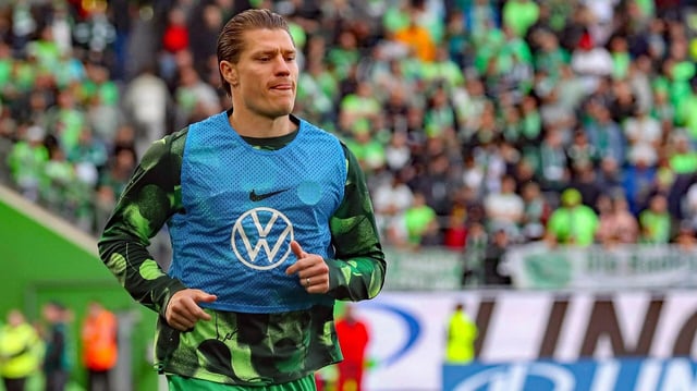 Kevin Behrens vom VfL Wolfsburg