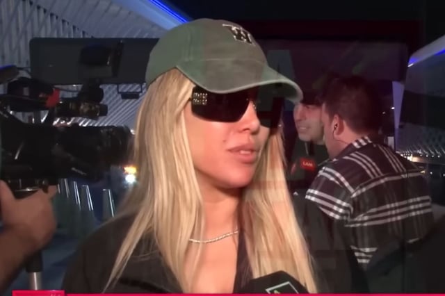 Wanda Nara volvió a Argentina en medio de la escandalosa revinculación de Mauro Icardi con sus hijas (Captura de pantalla)