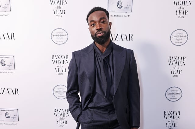 LONDON, ENGLAND - NOVEMBER 05: Paapa Essiedu attends the 2024 Harper&#39;s Bazaar Women of the Year Awards, held in partnership with The Platinum Card by American Express, at Claridge&#39;s Hotel on November 5, 2024 in London, England. (Photo by Dave Benett/Getty Images for Harper&#39;s Bazaar UK)