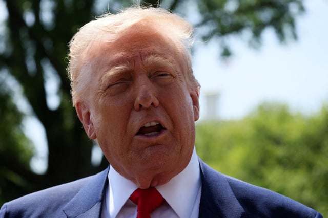 Recul surprise du PIB des États-Unis au début du mandat de Donald Trump
