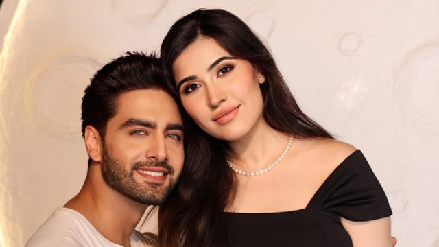 Actor-couple Sheena Bajaj and Rohit Purohit 