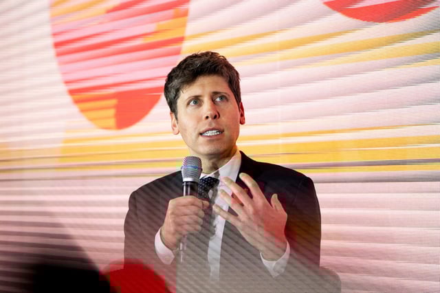 OpenAI CEO Sam Altman. 