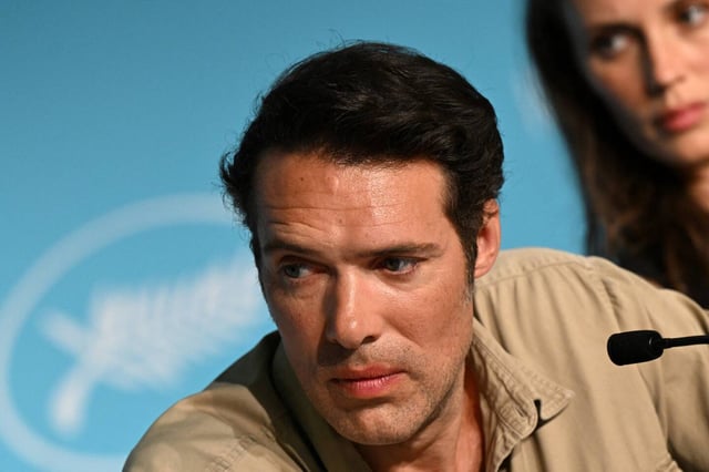Nicolas Bedos à Cannes, le 28 mai 2022.