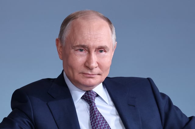 Le président russe Vladimir Poutine a affirmé que des «citoyens de la République française» se battaient aux côtés de la Russie.