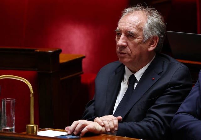 Le premier ministre François Bayrou.