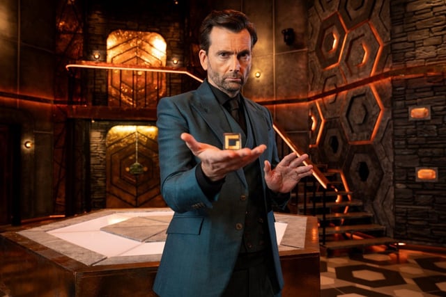 David Tenant seems very uncommitted to his role as host (Photo: Jack Barnes/ITV/Remarkable Entertainment)