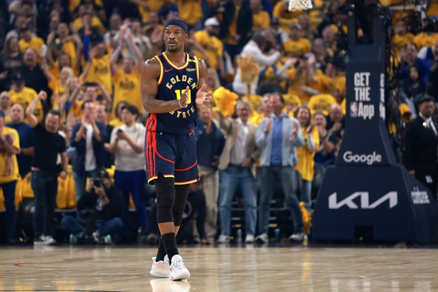 Jimmy Butler and the Warriors are 4-point favorites on Wednesday night in Houston as they look to close out the series on the road.