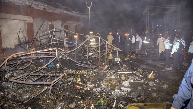 Delhi Haat Fire: The area was immediately evacuated, and fire tenders managed to bring the blaze under control soon after it was reported.