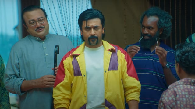 Retro Twitter reviews: Suriya in a still from the film.