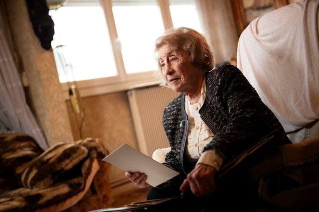 Marie Vaislic, chez elle, à Toulouse (Haute-Garonne), en janvier 2024.

