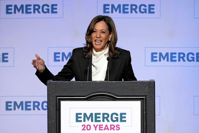 Près de six mois après sa défaite à l'élection présidentielle, Kamala Harris n'a pas manqué de cingler la politique menée par son adversaire de l'époque, Donald Trump.
