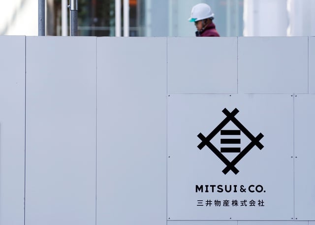 The logo of Japanese trading company Mitsui & Co. is seen in Tokyo, Japan, January 10, 2018. Picture taken January 10, 2018.  REUTERS/Toru Hanai
