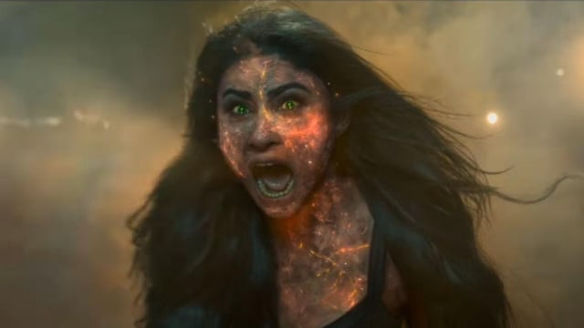 The Bhootnii movie review: Mouni Roy stars as the titular ghost in the film.