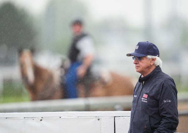 Trainer Bob Baffert has two horses competing in the Kentucky Derby: Citizen Bull and Rodriguez.