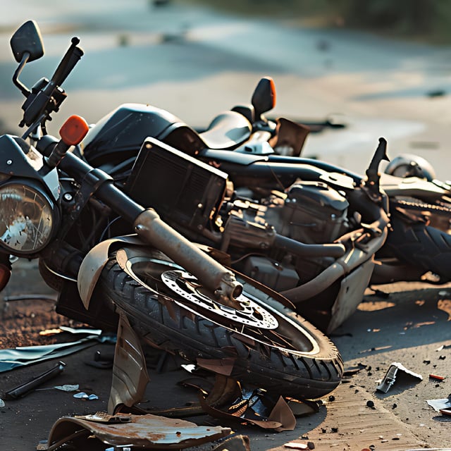 Kreis Ansbach: Auto kracht mit Motorrad zusammen - Biker verletzt