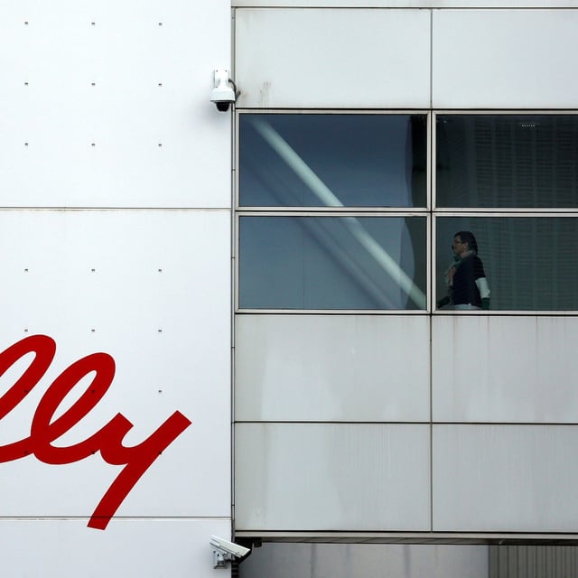 FILE PHOTO: The logo of Lilly is seen on a wall of the Lilly France company unit, part of the Eli Lilly and Co drugmaker group, in Fegersheim near Strasbourg, France, February 1, 2018. Picture taken February 1, 2018. REUTERS/Vincent Kessler/File photo