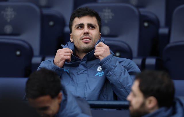 Soccer Football - Premier League - Manchester City v Newcastle United - Etihad Stadium, Manchester, Britain - February 15, 2025 Manchester City's Rodri before the match REUTERS/Phil Noble/ File Photo