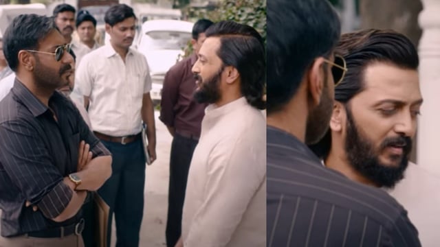 Ajay Devgn and Riteish Deshmukh in Raid 2