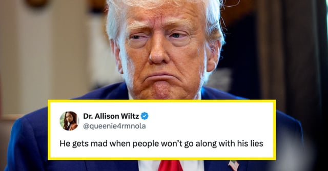 Two side-by-side images of a person speaking, with the text: "Terry, they're giving you the big break of a lifetime. I picked you. But you're not being very nice."