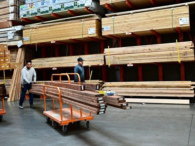 Lumber tariffs are already impacting American businesses from home remodelling to construction projects as about 70 to 80 per cent of the lumber imported by the United States comes from Canada. 