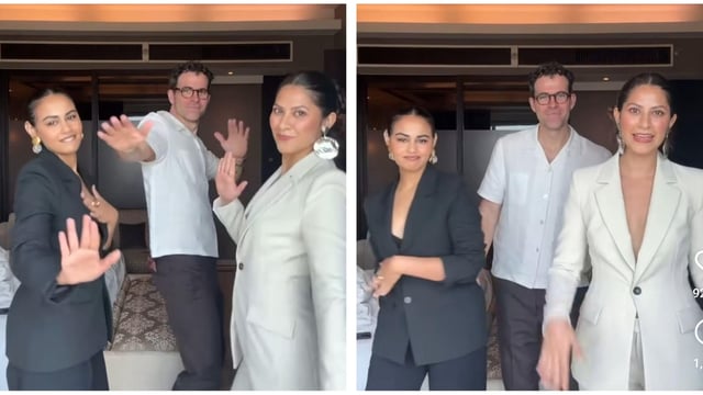 Naina Bhan and Sakshi Shivdasani danced with Instagram head Adam Mosseri.